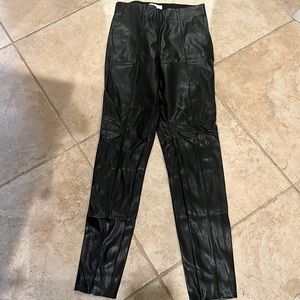 *SOLD*H&M size 4 vegan leather pants